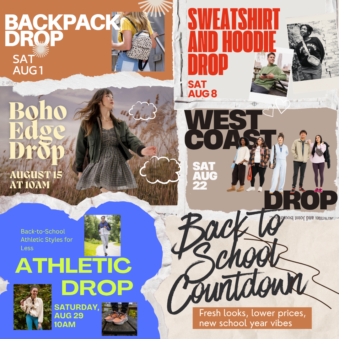 Back to School Drops